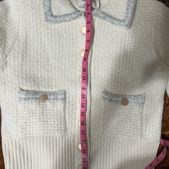 INDUSTRY Ivory Cardigan/Jacket M - Picture 7 of 7
